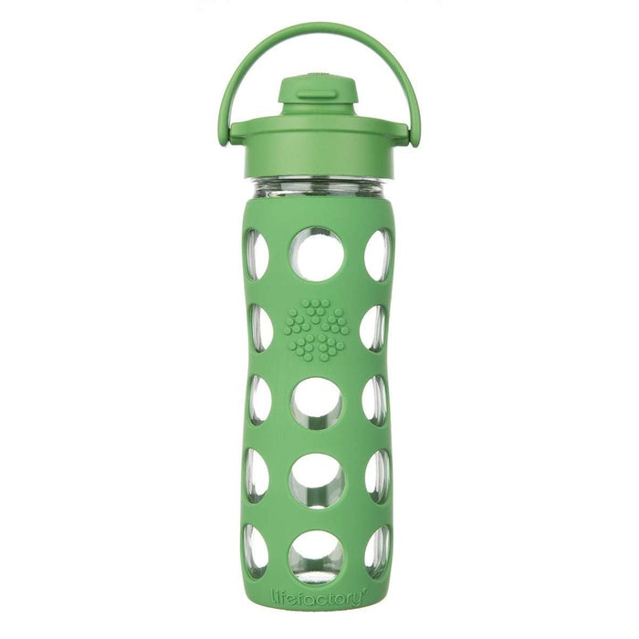 Botol Minum Botol Minum kaca Lifefactory 16 oz Flip Cap BPA Free LIFEFACTORY OSCARLIVING