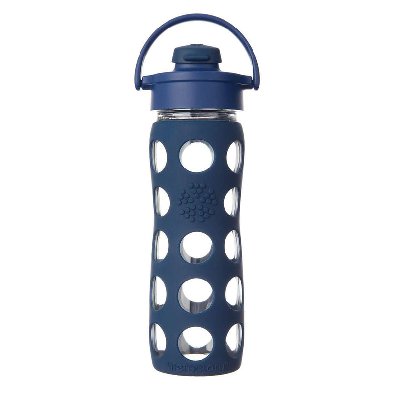 Botol Minum Botol Minum kaca Lifefactory 16 oz Flip Cap BPA Free LIFEFACTORY OSCARLIVING