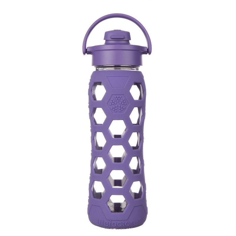 Botol Minum Botol Minum kaca Lifefactory 16 oz Flip Cap BPA Free LIFEFACTORY OSCARLIVING