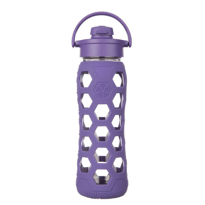 Botol Minum Botol Minum kaca Lifefactory 16 oz Flip Cap BPA Free LIFEFACTORY OSCARLIVING