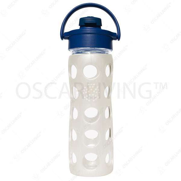Botol Minum Botol Minum kaca Lifefactory 16 oz Flip Cap BPA Free LIFEFACTORY OSCARLIVING