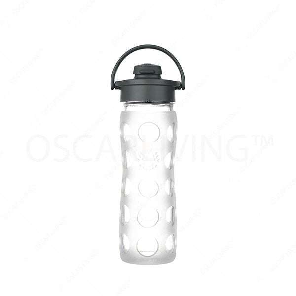 Botol Minum Botol Minum kaca Lifefactory 16 oz Flip Cap BPA Free LIFEFACTORY OSCARLIVING
