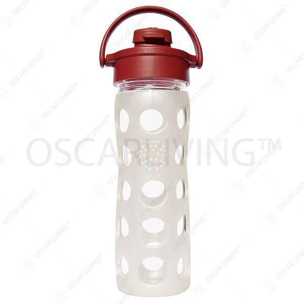 Botol Minum Botol Minum kaca Lifefactory 16 oz Flip Cap BPA Free LIFEFACTORY OSCARLIVING