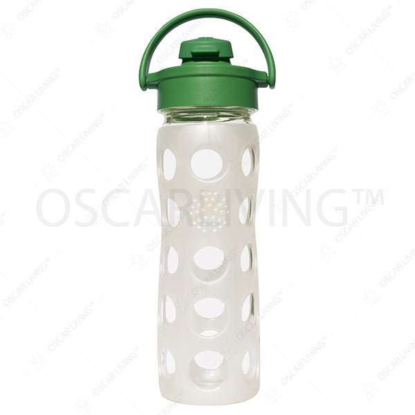 Botol Minum Botol Minum kaca Lifefactory 16 oz Flip Cap BPA Free LIFEFACTORY OSCARLIVING