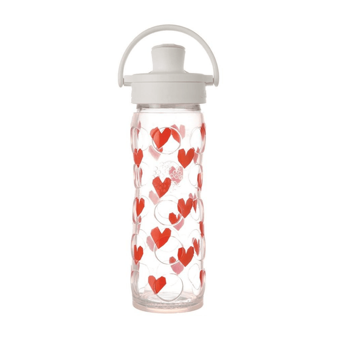 Botol Minum Botol Minum kaca Lifefactory 16 oz Premium Active Flip Cap BPA Free LIFEFACTORY OSCARLIVING