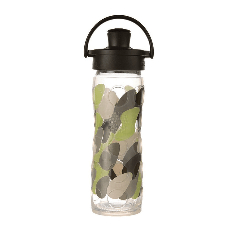 Botol Minum Botol Minum kaca Lifefactory 16 oz Premium Active Flip Cap BPA Free LIFEFACTORY OSCARLIVING