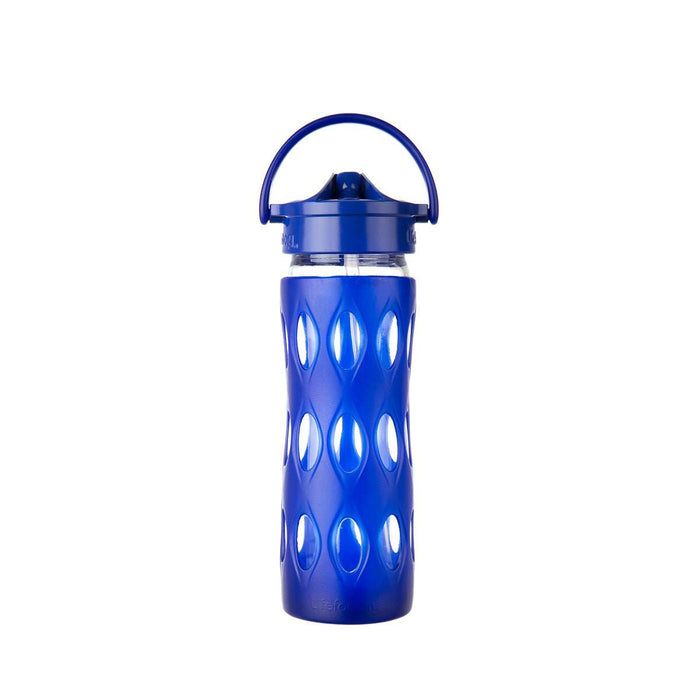 Botol Minum Botol Minum kaca Lifefactory 16oz Axis Straw Cap BPA Free LIFEFACTORY OSCARLIVING