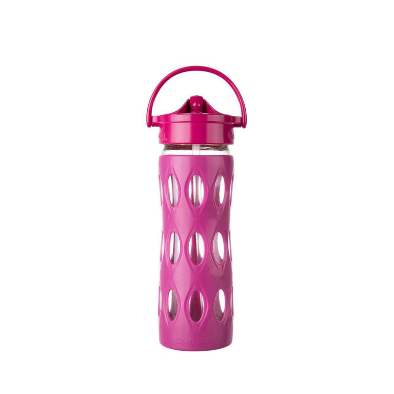 Botol Minum Botol Minum kaca Lifefactory 16oz Axis Straw Cap BPA Free LIFEFACTORY OSCARLIVING