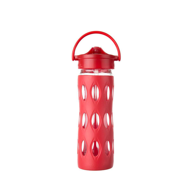 Botol Minum Botol Minum kaca Lifefactory 16oz Axis Straw Cap BPA Free LIFEFACTORY OSCARLIVING