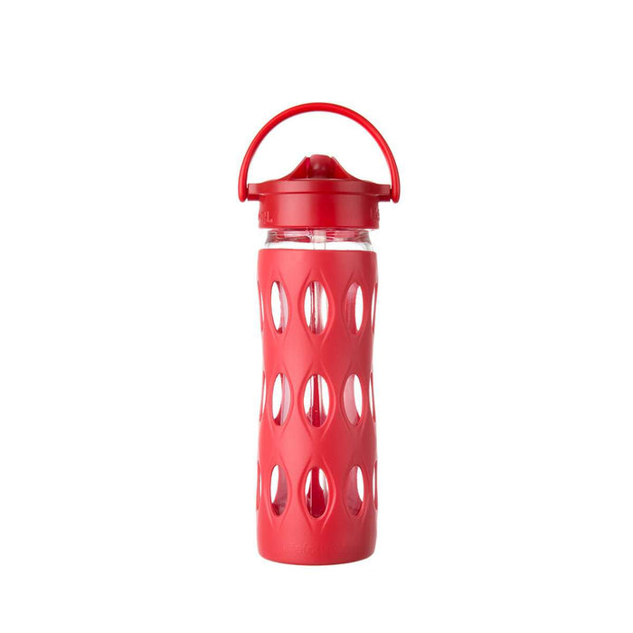 Botol Minum Botol Minum kaca Lifefactory 16oz Axis Straw Cap BPA Free LIFEFACTORY OSCARLIVING