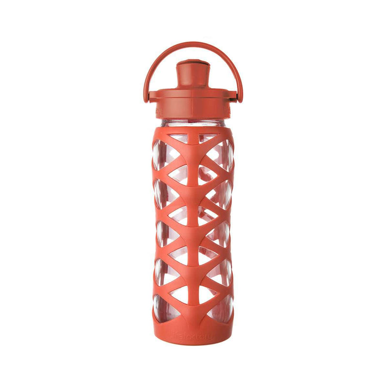Botol Minum Botol Minum kaca Lifefactory 22 oz Active Flip Cap BPA Free LIFEFACTORY OSCARLIVING