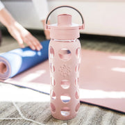 Botol Minum Botol Minum kaca Lifefactory 22 oz Active Flip Cap BPA Free LIFEFACTORY OSCARLIVING