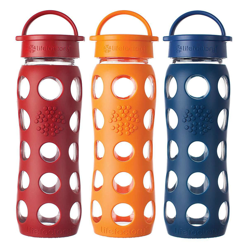 Botol Minum Botol Minum kaca Lifefactory 22 oz Classic Cap BPA Free LIFEFACTORY OSCARLIVING