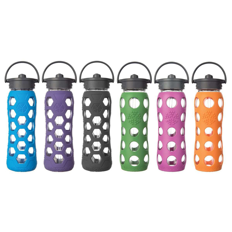Botol Minum Botol Minum kaca Lifefactory 22 oz Classic Straw Cap BPA Free LIFEFACTORY OSCARLIVING