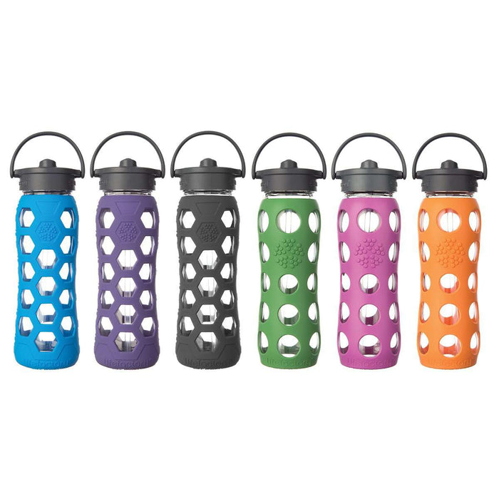 Botol Minum Botol Minum kaca Lifefactory 22 oz Classic Straw Cap BPA Free LIFEFACTORY OSCARLIVING