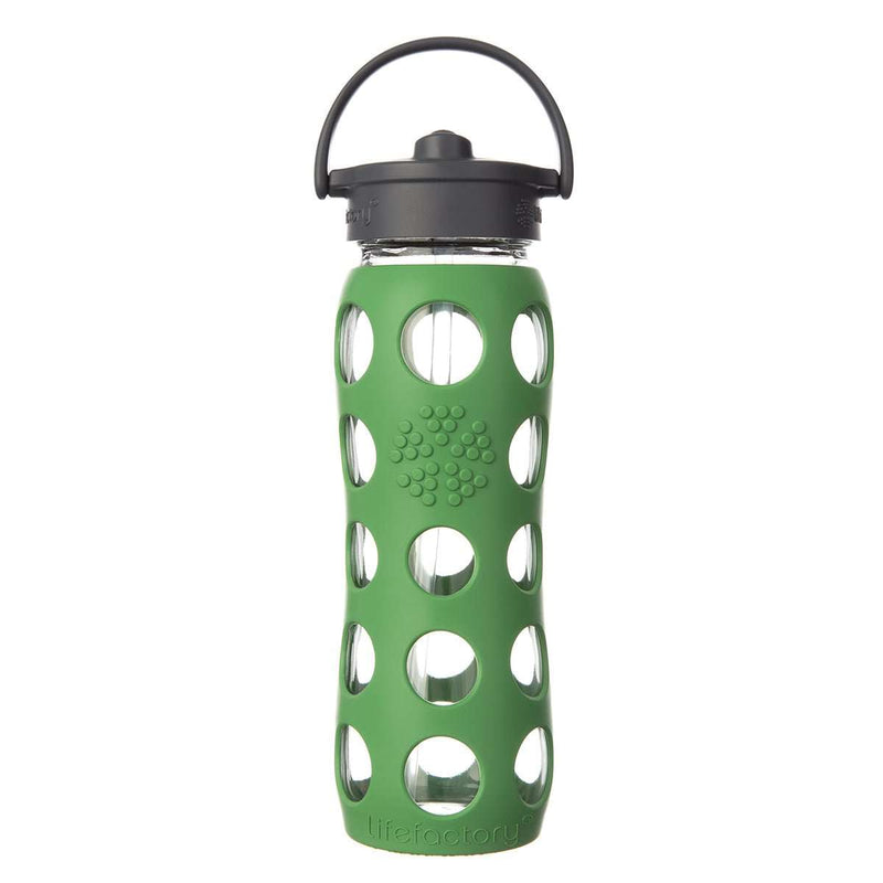 Botol Minum Botol Minum kaca Lifefactory 22 oz Classic Straw Cap BPA Free LIFEFACTORY OSCARLIVING