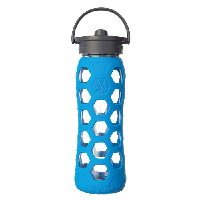Botol Minum Botol Minum kaca Lifefactory 22 oz Classic Straw Cap BPA Free LIFEFACTORY OSCARLIVING