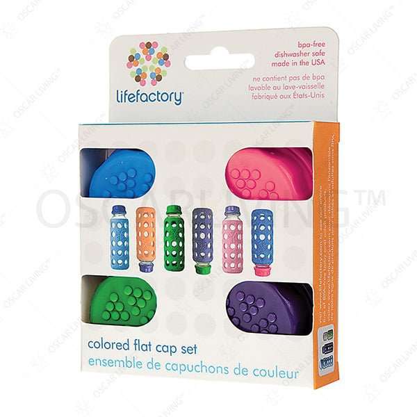 Botol Minum Tutup Botol Lifefactory Flat Cap BPA Free LIFEFACTORY OSCARLIVING
