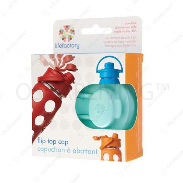 Botol Minum Tutup Botol Lifefactory Flip Cap BPA Free LIFEFACTORY OSCARLIVING