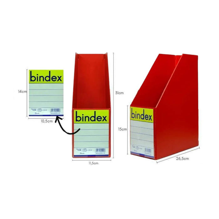 BOX FILE Bindex Box File PVC 1034 | 1 Pcs BINDEX OSCARLIVING