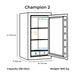 Brankas Lemari Besi Bolden Safes Champion 2 | Brankas BOLDEN SAFES OSCARLIVING