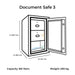 Brankas Lemari Besi Bolden Safes Document Safe 3 | Brankas BOLDEN SAFES OSCARLIVING