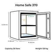 Brankas Lemari Besi Bolden Safes Home Safe HS370 | Brankas BOLDEN SAFES OSCARLIVING