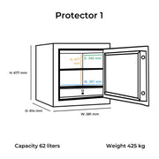 Brankas Lemari Besi Bolden Safes Protector 1 | Brankas BOLDEN SAFES OSCARLIVING