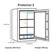 Brankas Lemari Besi Bolden Safes Protector 3 | Brankas BOLDEN SAFES OSCARLIVING