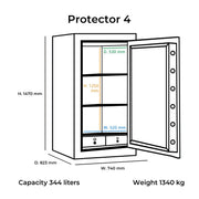 Brankas Lemari Besi Bolden Safes Protector 4 | Brankas BOLDEN SAFES OSCARLIVING