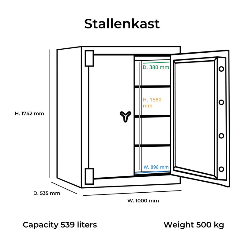 Brankas Lemari Besi Bolden Safes Stallenkast | Brankas BOLDEN SAFES OSCARLIVING