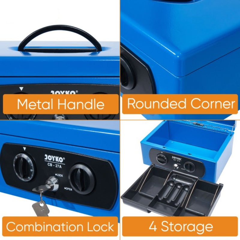 CASH BOX Brankas Joyko Cash Box CB27A JOYKO OSCARLIVING