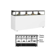 CHILLER Rectangular Cake Showcase with Drawer Gea MM880V GEA OSCARLIVING