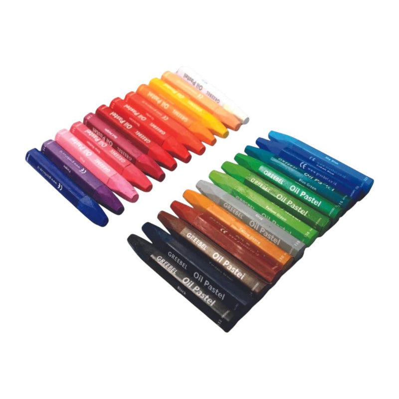 CRAYON Greebel Crayon Oil Pastel 24 Warna GREEBEL OSCARLIVING