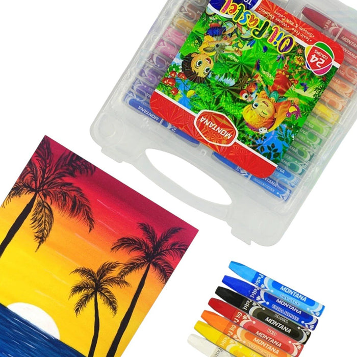 CRAYON Montana Crayon Oil Pastel 24 Warna MONTANA OSCARLIVING