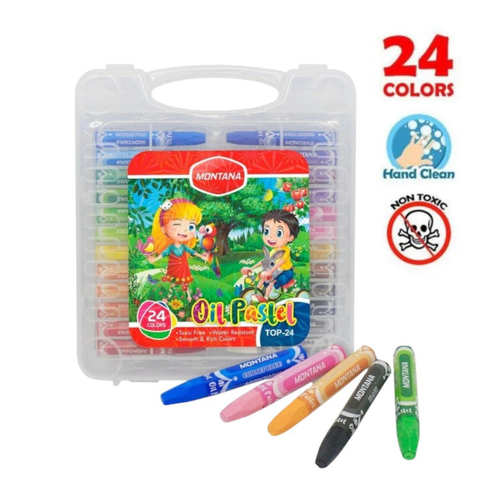 CRAYON Montana Crayon Oil Pastel 24 Warna MONTANA OSCARLIVING
