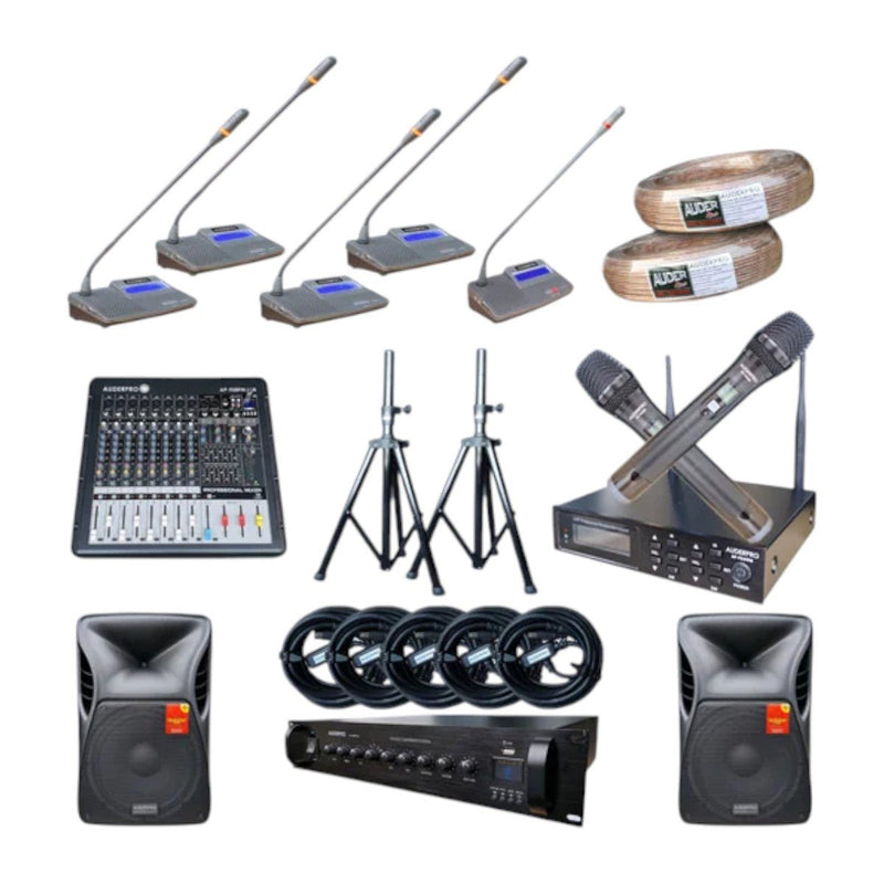 Digital Conference Bundling P6 Digital Conference AUDERPRO AP-809 AUDERPRO OSCARLIVING