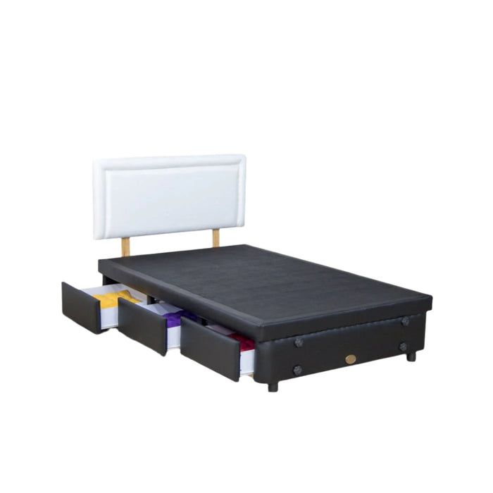 DIVAN ONLY Divan Guhdo Drawer 3L Fullset HB Prospine GUHDO OSCARLIVING