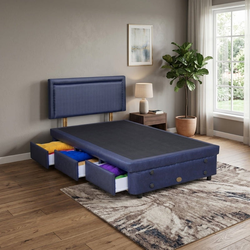 DIVAN ONLY Divan Guhdo Drawer 3L Fullset HB Prospine GUHDO OSCARLIVING