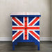 Drawer Cabinet Nakas OLIV Union Jack | Side Table OLIV OSCARLIVING
