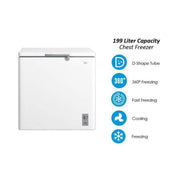FREEZER Chest Freezer Midea HS259CNK MIDEA OSCARLIVING