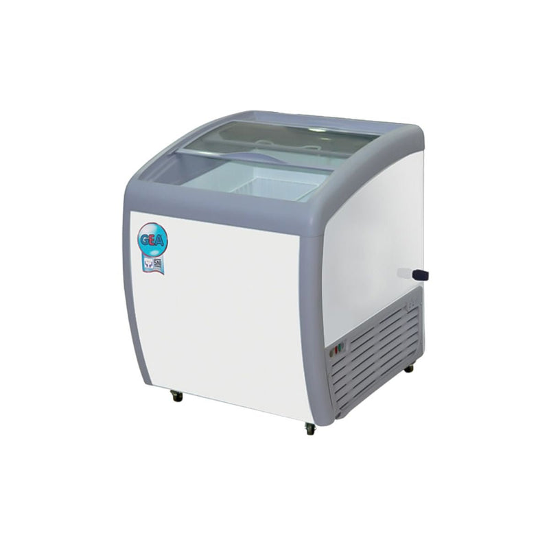 FREEZER Sliding Curve Glass Freezer Gea SD - 160BY GEA OSCARLIVING