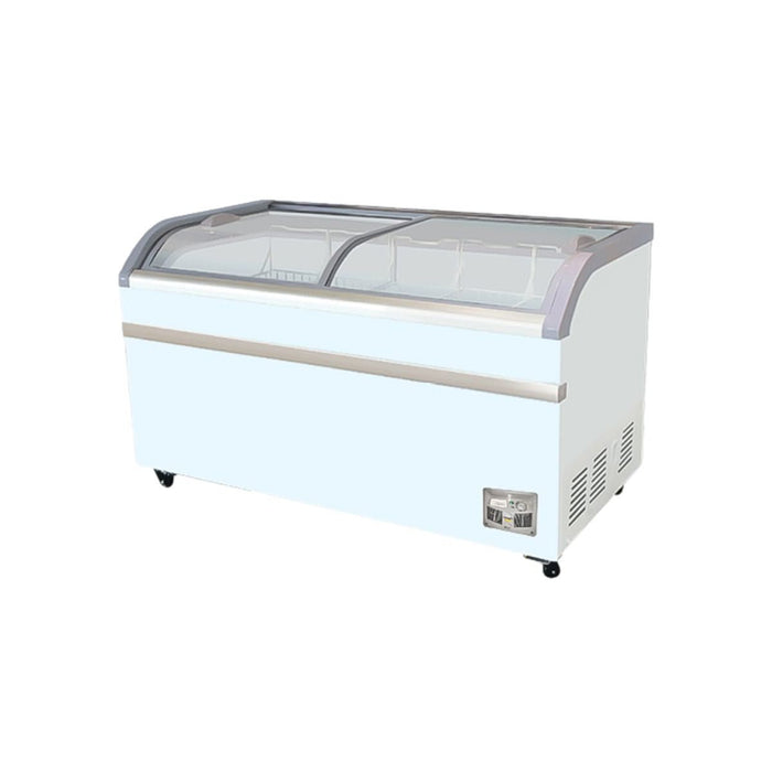 FREEZER Sliding Curve Glass Freezer Gea SD - 500BY GEA OSCARLIVING