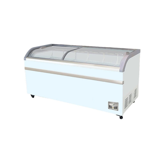 FREEZER Sliding Curve Glass Freezer Gea SD - 700BY GEA OSCARLIVING