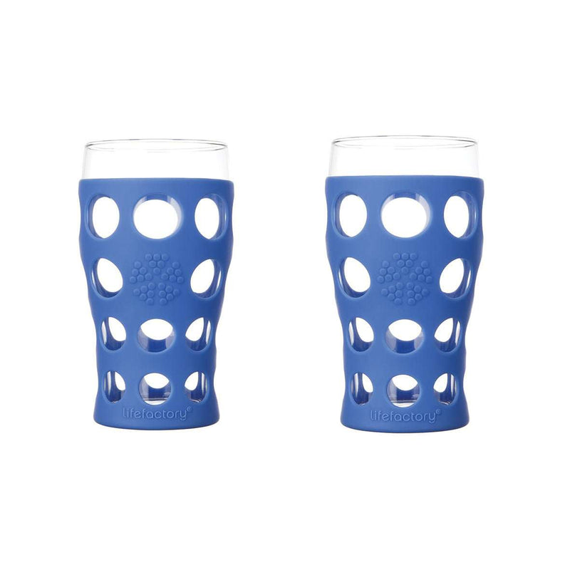Gelas Gelas Lifefactory Silikon Sleeve 17 oz BPA Free - Paket 2 LIFEFACTORY OSCARLIVING