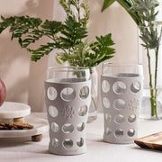 Gelas Gelas Lifefactory Silikon Sleeve 17 oz BPA Free - Paket 2 LIFEFACTORY OSCARLIVING