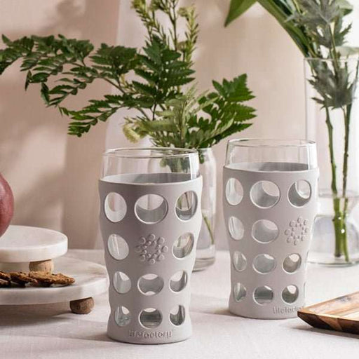 Gelas Gelas Lifefactory Silikon Sleeve 17 oz BPA Free - Paket 2 LIFEFACTORY OSCARLIVING