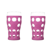 Gelas Gelas Lifefactory Silikon Sleeve 17 oz BPA Free - Paket 2 LIFEFACTORY OSCARLIVING