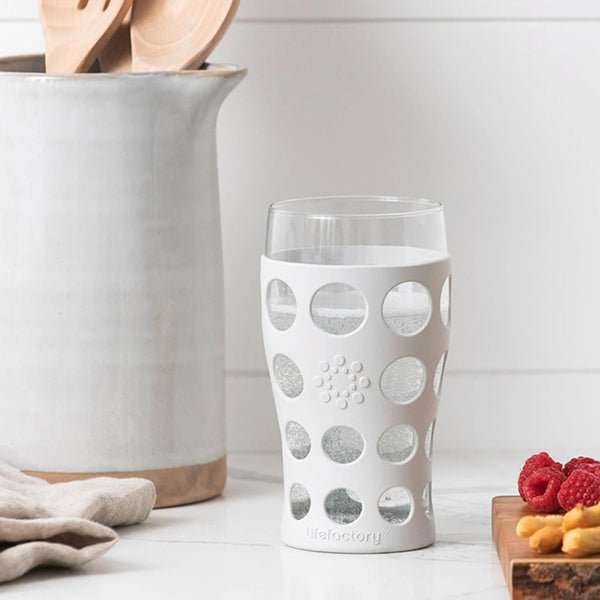 Gelas Gelas Lifefactory Silikon Sleeve 17 oz BPA Free - Paket 4 LIFEFACTORY OSCARLIVING