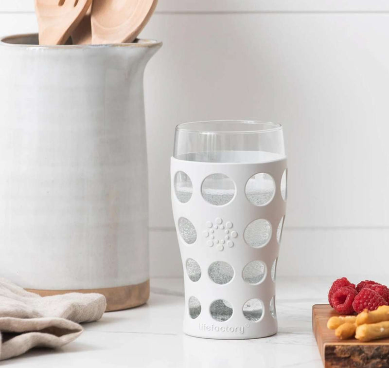 Gelas Gelas Lifefactory Silikon Sleeve 17 oz BPA Free - Paket 4 LIFEFACTORY OSCARLIVING
